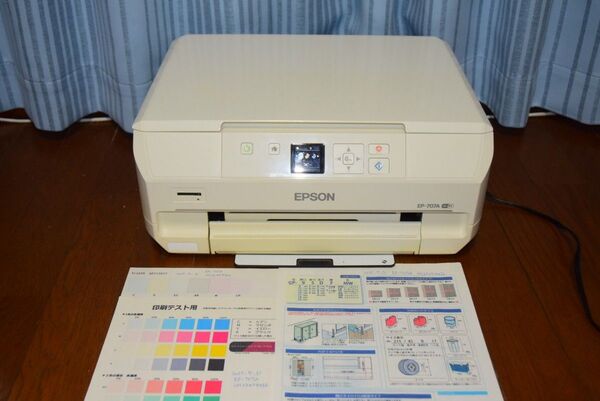 最終値下げ 印刷テスト済み! EPSON EP-707A インクジェット複合機 動作確認OK