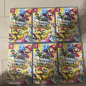 【Switch】 スーパー マリオパーティ ジャンボリー 6本