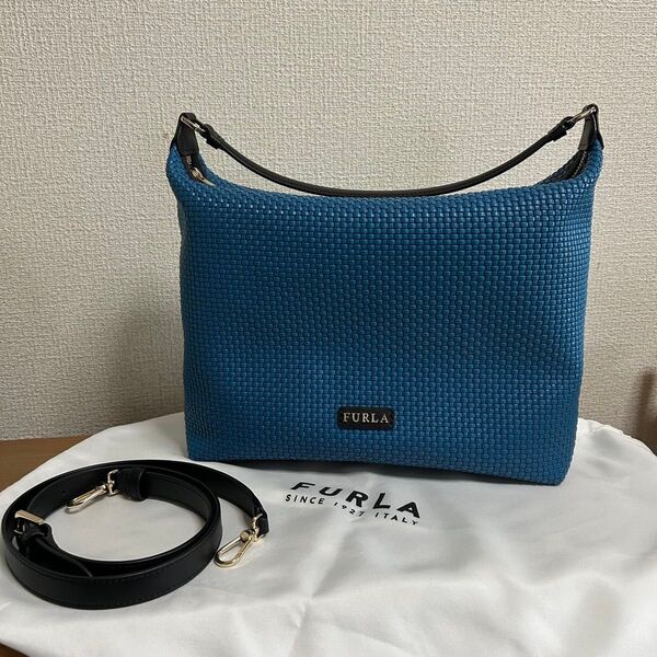 お値下げ中♪新品 未使用 フルラ 2wayショルダー ハンドバッグ