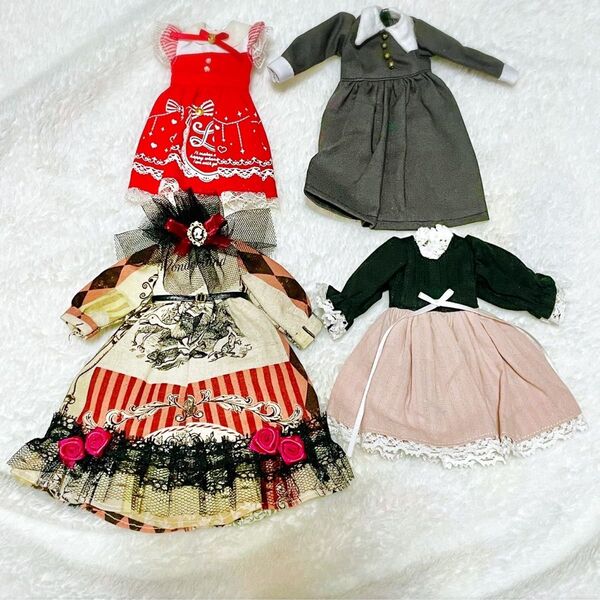 リカちゃんの服 作家様製 アウトフィット ネオブライスにも☆ ディーラー製 ドール服 リカちゃん