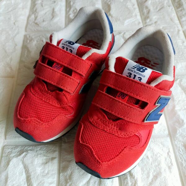 ニューバランス New Balance スニーカー 313 レッド 赤 18cm