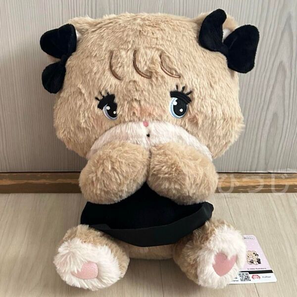 mikko characters BLACK RIBBON BIGぬいぐるみ 〜 スフレ & ラテ 〜 ラテ 1点 ミッコ