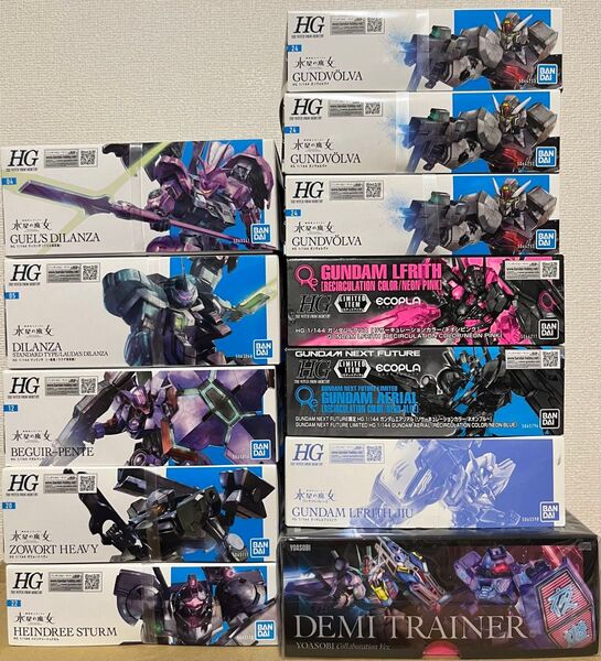 ガンプラ HG 1/144 機動戦士ガンダム 水星の魔女 まとめ売りセット