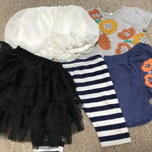 サイズ80 子供服 女の子 まとめ セット 半袖 レギンス パンツ スカッツ ハーフパンツ