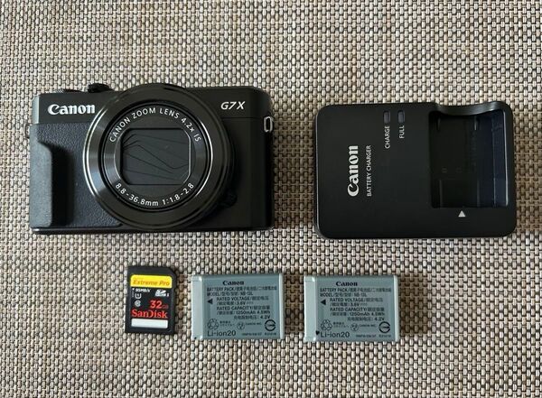 Canon PowerShot G7 X Mark Ⅱデジタルカメラ