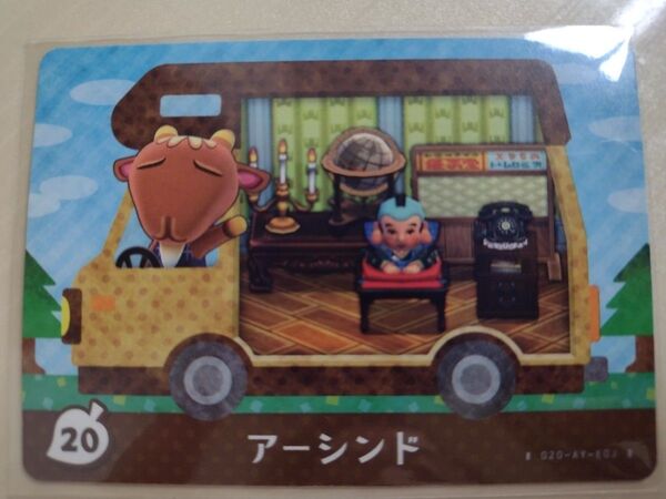 任天堂 Switch どうぶつの森 あつまれどうぶつの森 あつ森 どう森 とび森 amiibo カード アーシンド