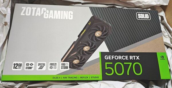 ZOTAC GAMING GeForce RTX 5070 SOLID