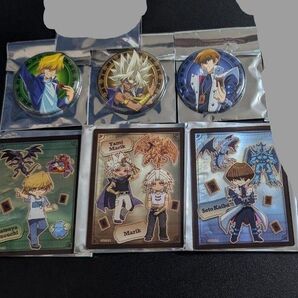 遊戯王デュエルモンスターズ 缶バッジ アクリルカード まとめ売り 海馬 闇マリク 城之内