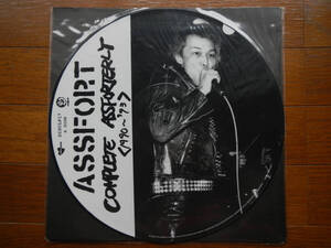 【LP】ASSFORT(DISCLP17VINYL JAPAN1999年英国製未使用ピクチャー盤COMPLETE ASSFORTERLY/JAPANESE HARDCORE/UNPLAYED PICTURE DISC)