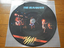 【LP】THE RUNAWAYS(6338 833/LIVE IN JAPAN/欧州製100枚限定PICTURE DISC未使用品DEADSTOCK/ランナウエイズ)_画像1