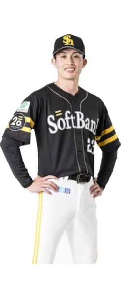 【未使用】福岡ソフトバンクホークス 20周年記念ユニフォーム Sサイズ