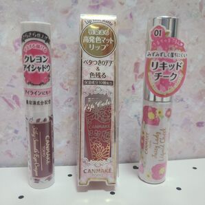 CANMAKE アイシャドウ リップ チーク セット