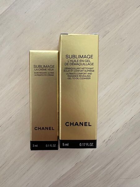 CHANEL サブリマージュ ラクレームユー デマキヤンコンフォートN サンプルセット