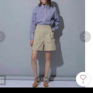 新品 CADUNE カデュネ チノショートパンツ アルページュ