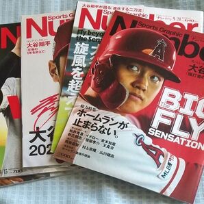 雑誌 Number ナンバー 表紙 大谷翔平 5冊セット