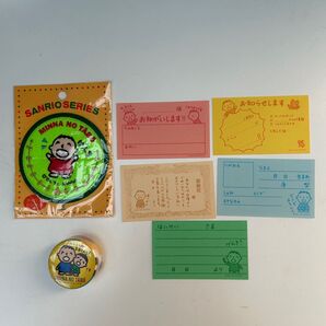 みんなのたあ坊 アイロンワッペン 圧縮タオルハンカチ バラメモセット