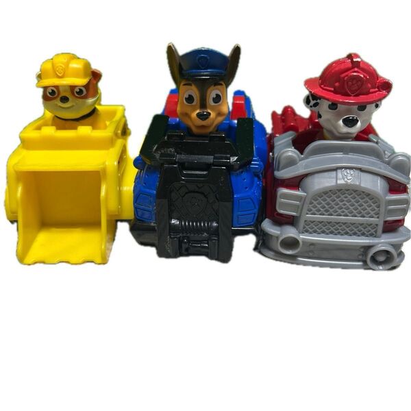 価格相談可 パウパトロールおもちゃセット キッズ 3点セット ケント、チェイス、マーシャル、ラブル、ロッキー、ズーマ、スカイなど