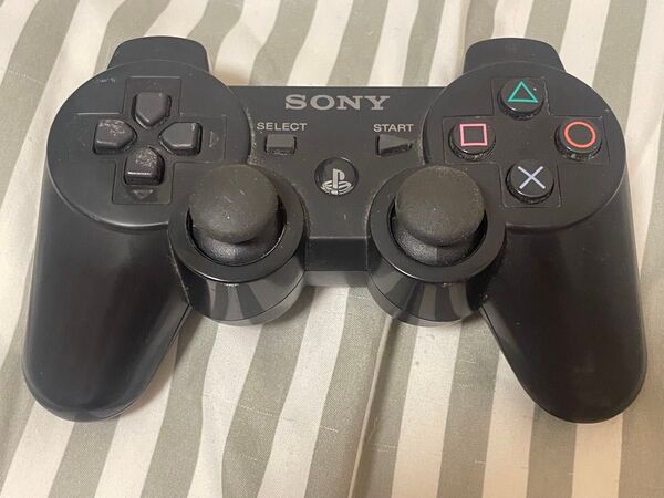 動作良好 PS3 SONY純正 コントローラー ブラック デュアルショック3