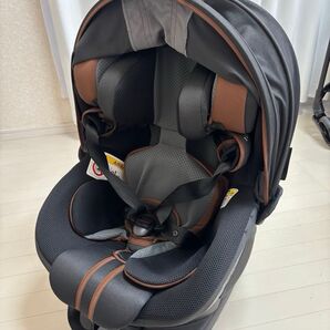 AILEBEBE チャイルドシート エールべべ・クルットRウィ2 クレアブラック BF155 未使用品 ISOFIX 箱無し