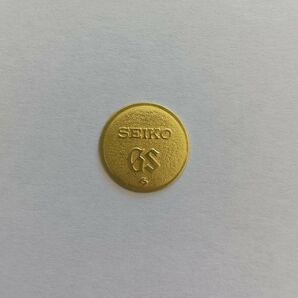セイコー グランドセイコー GS 社外製 メダル メダリオン 補修 部品 金属無垢材 56 61