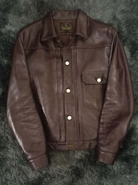 ハイラージレザーズ オクラホマシティ 40 FINE CREEK LEATHERS ホースハイド 馬革
