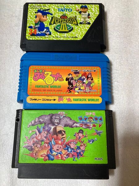 ファミコンソフト 3本セット