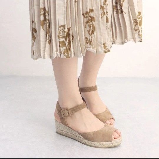 ★美品★ gaimo ガイモ ウェッジソール サンダル 36 23cm スペイン製