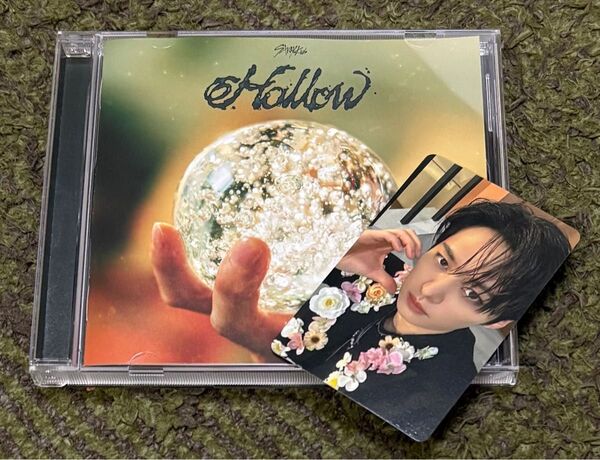 通常盤 (初回仕様) フォトカードC Stray Kids CD Hollow トレカ スキズ タワレコ シリアルなし リノ