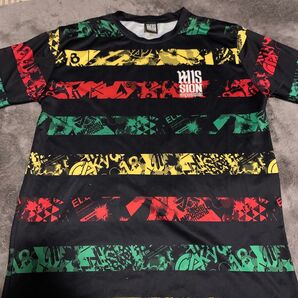 京都大作戦2018 オフィシャルTシャツ バンT ラスタカラー