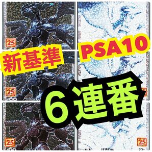 【6連番 新基準PSA10】25周年プロモ レシラム ゼクロム