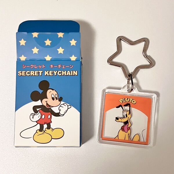 ディズニーストア シークレットキーチェーン プルート ガチャ
