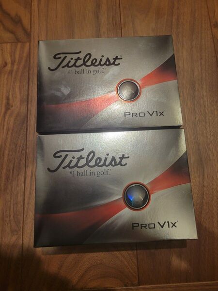 2ダース タイトリスト PRO V1x ホワイト Titleist プロV1x ゴルフボール ローナンバー prov1x