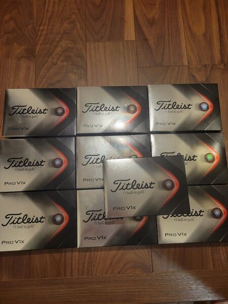 10ダース タイトリスト PRO V1x ホワイト Titleist プロV1x ゴルフボール ローナンバー prov1x