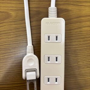 ELECOM OAタップ 4個口 3m