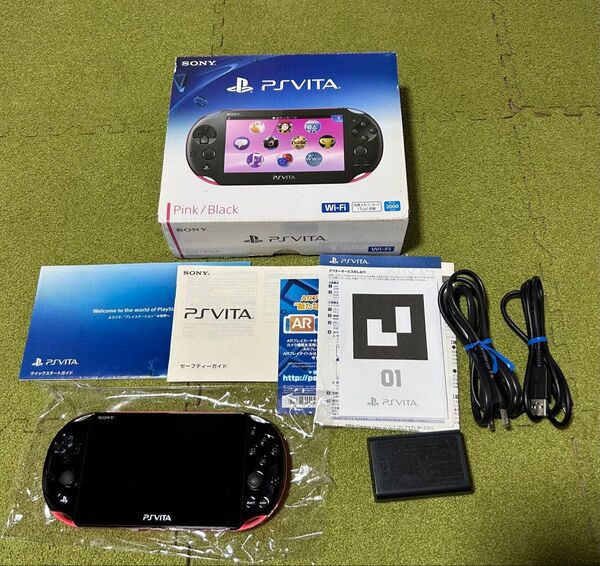 SONY PS Vita 2000 ピンク/ブラック 本体 PCH-2000