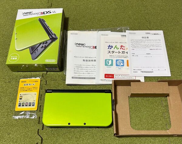 Newニンテンドー3DS LL ライム×ブラック