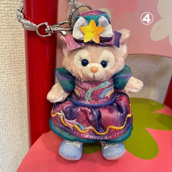 香港ディズニー 20周年記念 リーナベル キーチェーン キーホルダー ④ 新品タグ付き HKDL
