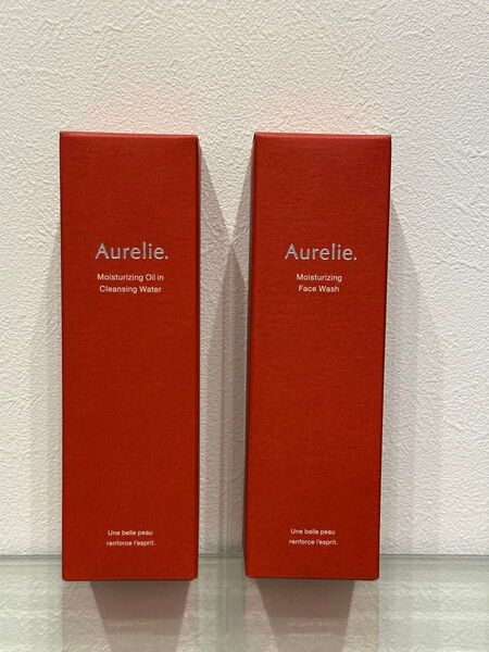 Aurelie モイスチャライジングオイルインクレンジングウォーター&モイスチャライジングフェイスウォッシュ