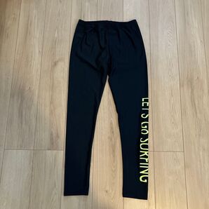 HOYUKI ホユキ 水着 スパッツ タイツ LLブラック 黒 ラッシュガード レギンス ブラック ストレッチ