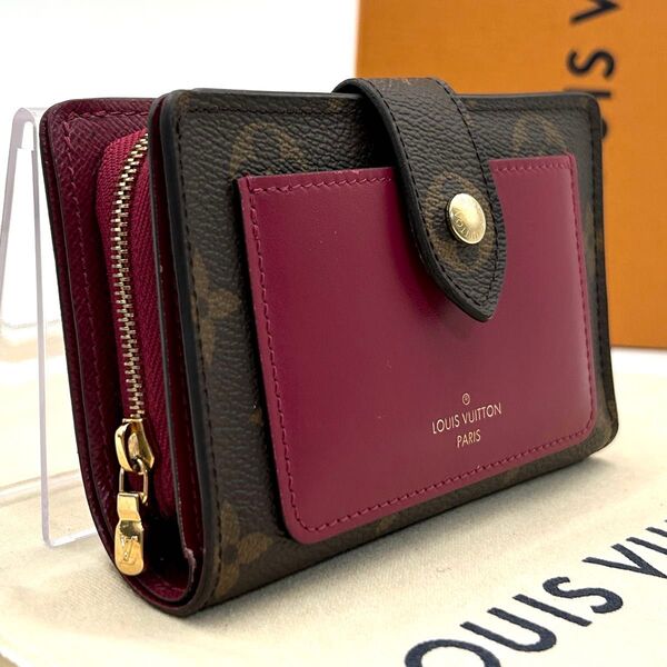 LOUIS VUITTON ルイヴィトン モノグラム ポルトフォイユ ジュリエット 二つ折り財布 M69433 レディース