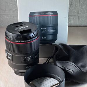週末値引き 極上美品 Canon EF85mm F1.4 L IS USM キヤノン 単焦点レンズ