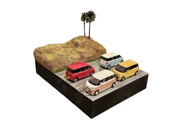 トイズキャビン 1/64 キャンパス 4台セット 中古 ミニカーのみ