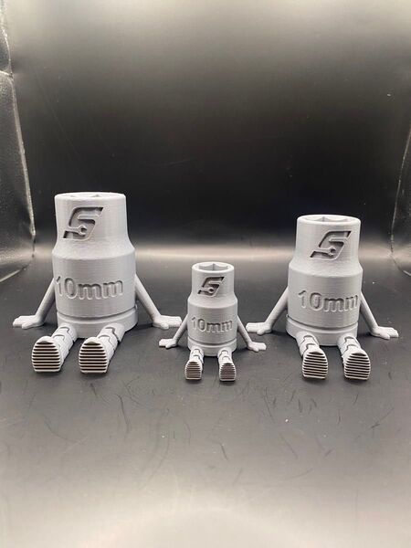 3Dプリントされたインテリア装飾用の10mm SNAP-ONスタイルソケット…