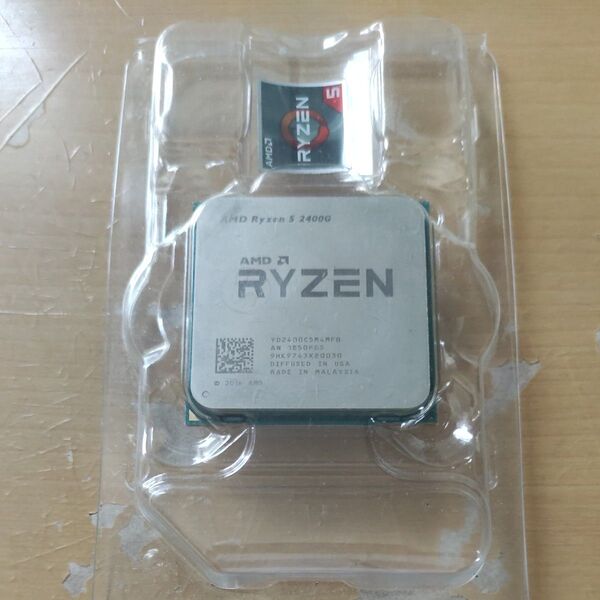 AMD Ryzen 5 2400G CPU ジャンク