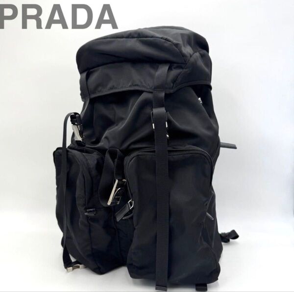 正規品★PRADA プラダ 2VZ019 ナイロン リュック テスート ブラック