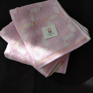 リッチテイスト 今治タオル ディミニ フェイスタオル 3枚 ピンク 中厚地 メルヘン 引き合い かかかかかかかわいい