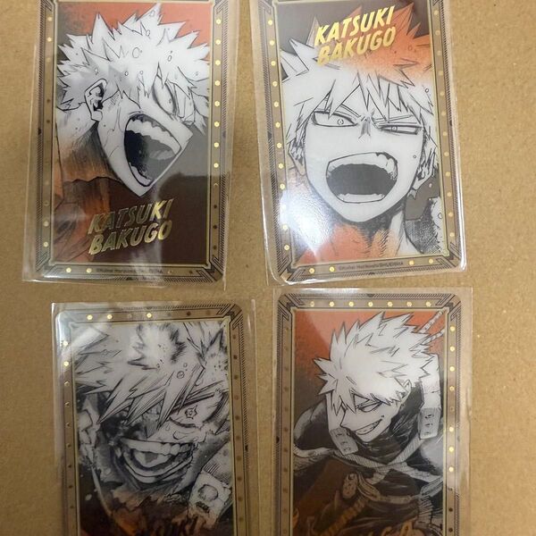 ヒロアカ 僕のヒーローアカデミア 原画展 クリアカード 爆豪
