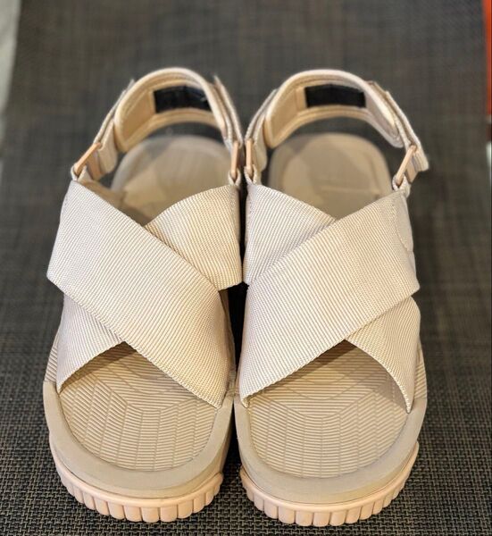 SHAKA シャカ サンダル クロスストラップ ベージュ レディース 24cm