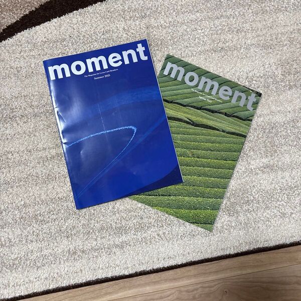 moment 雑誌 2冊セット Summer 2025 Spring 2025