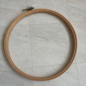 刺繍枠 木製 35cm